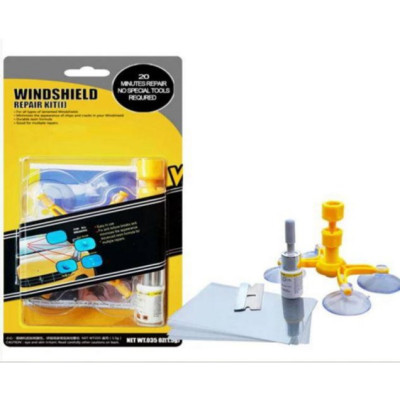 НЕТУ Полный набор для ремонта лобового стекла Sunroz Windshield Repair Kit