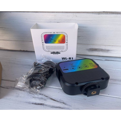 Лампа LED RGB с креплением для для телефона на аккумуляторе R-11