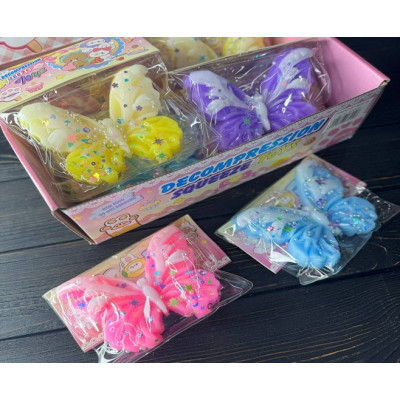 НЕТУ Сквиш Бабочка 12 Pcs