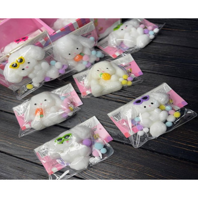 Сквиш Лапка Зайчик 16Pcs