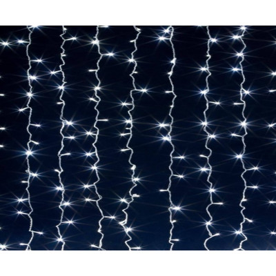 Гирлянда штора 120 LED 1.5m*1.5m RD-084 холодный белый