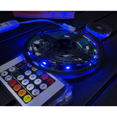 Лента Led на стену 1m+0.5m APP Bluetooth USB