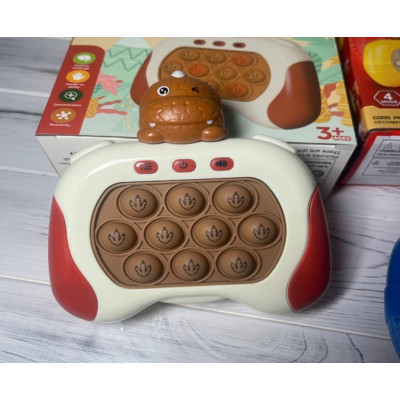 Игрушка приставка, электронная консоль, антистресс поп ит5