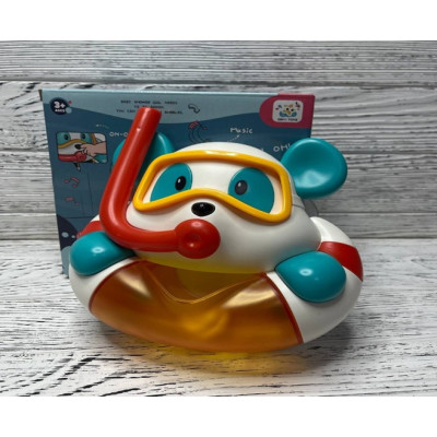 Музыкальная игрушка для ванны Bk toys Мишка мыльные пузыри пена
