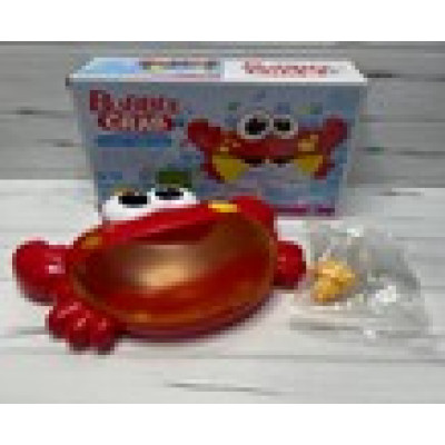 НЕТУ Музыкальная игрушка для ванны Bk toys краб мыльные пузыри пена
