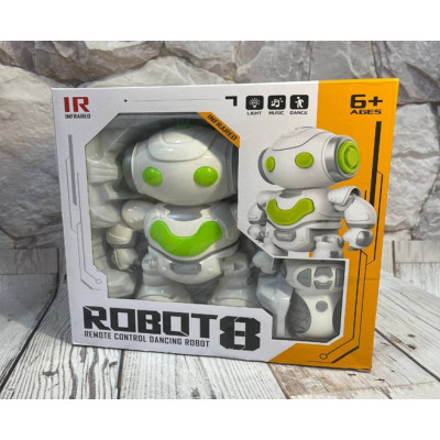 Робот 8 ходит, играет музыка