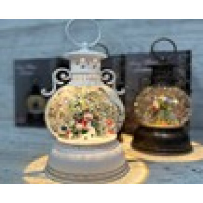 НЕТУ Новогодний музыкальный светильник от батареек и USB 25-22 18*10*10