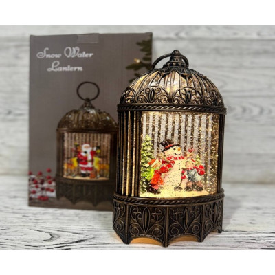 НЕТУ Новогодний музыкальный светильник от батареек и USB 25-27 25*14*8 cm