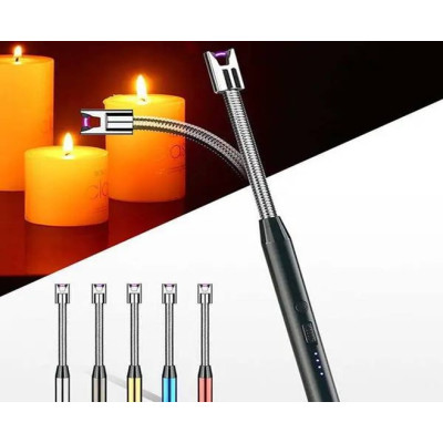 Импульсная USB гибкая зажигалка для свечей, кухни, плиты