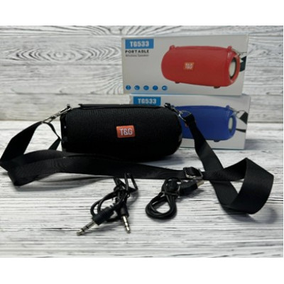 Портативная Bluetooth-колонка TG533 водонепроницаемая с FM-радио