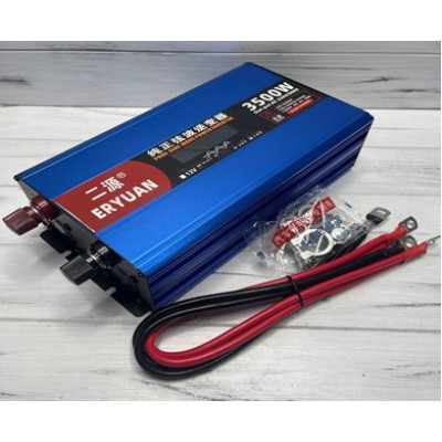 НЕТУ Преобразователь напряжения 3500W с Чистой синусоидой ERYUAN 12V-220V