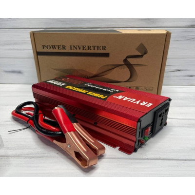 Преобразователь напряжения 2600W с Чистой синусоидой ERYUAN 12V-220V