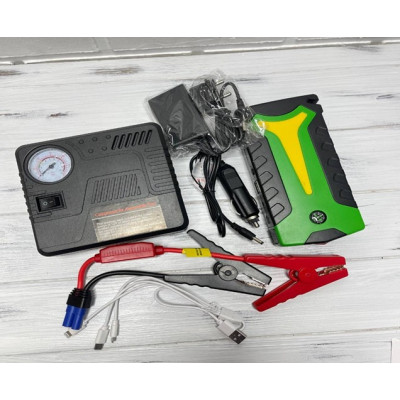 Пускозарядное устройство JUMPSTARTER H25 (1000/1500А) с компрессором  (99800мАч)
