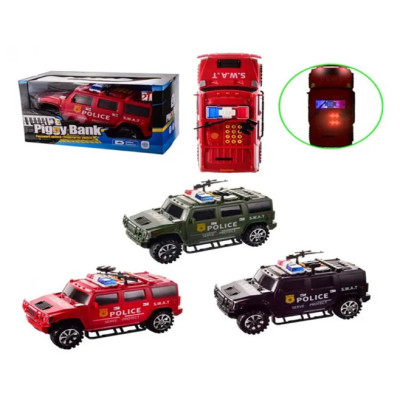 НЕТУ Сейф детский "Машина полиции Hummer Piggy bank" 143 в ассортименте