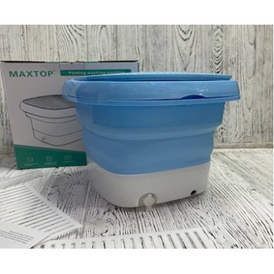 Стиральная машинка мини Maxtop /розовый/голубой/серый