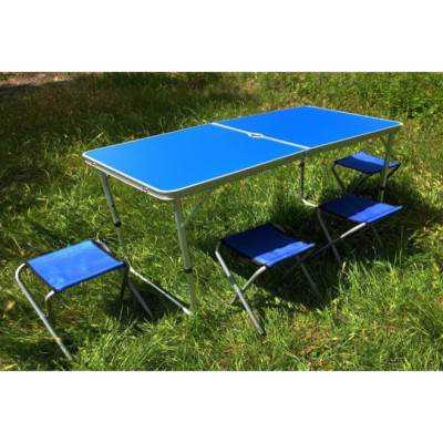 Стол для пикника раскладной Folding Table 4 стула