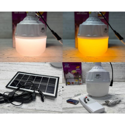 Фонарь с солнечной панелью 300W MR-6300 12-36h