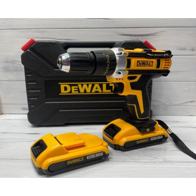 Шуроповерт ударный  DeWALT с набором инструментов 24V 2 аккумулятора