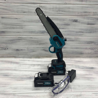 Аккумуляторная пила Makita с масляным баком, 24V шина 20 см 8 дюймов