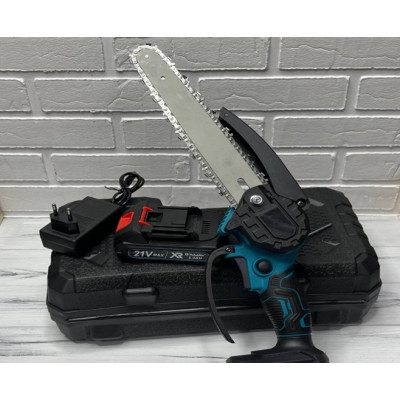 НЕТУ Электропила 21V 2 аккумулятора  ,8 дюймов шина 20 cm