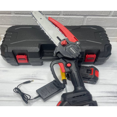 НЕТУ Электропила 24V 2 аккумулятора 2 цепи ,шина 16 cm