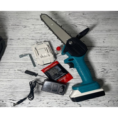НЕТУ Электропила 24V 2 аккумулятора 2 цепи ,шина 16 cm1