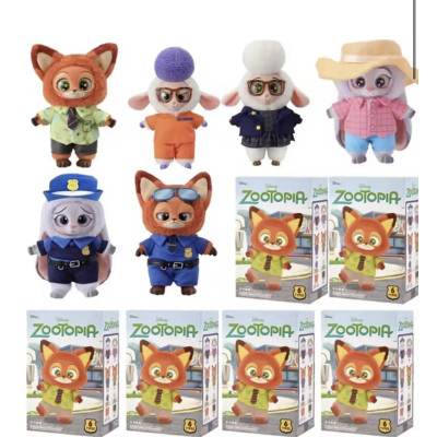 Мягкая игрушка Зоотрополис Зверополис zootopia баранка овечка, крольчиха, лис