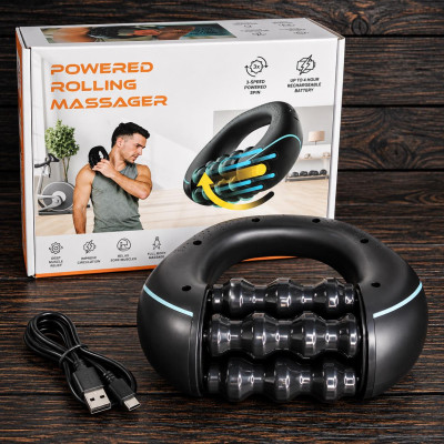 Роликовый массажёр Powered Rolling Massager