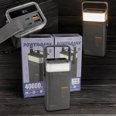 Power Bank REMAX RPP-596 40000mAh¶20W+22.5W PD+OC Power Bank REMAX RPP-596 40000mAh¶20W+22.5W PD+OC