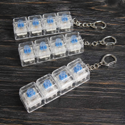 Брелок Clicker на 4 клавиши прозрачный Брелок Clicker на 4 клавиши прозрачный