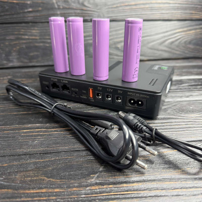 Power Bank 18W для роутера (Mini UPS 5V / 9V / 12V)