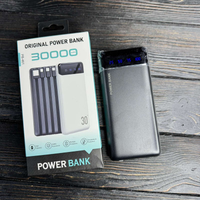 Power Bank 30000 mAh – мощный внешний аккумулятор S-310