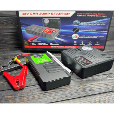 Пускозарядное устройство JUMPSTARTER ZB-698 с компрессором (69800 mAh)
