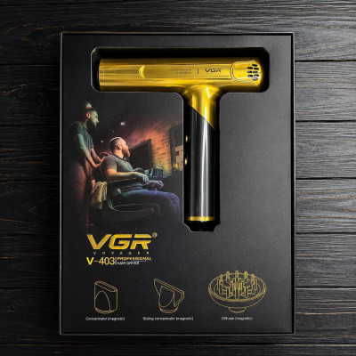 Фен с насадками VGR-403