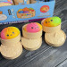  Игрушка-антистресс SquishyПельмешки (Dumplings) Big 0569— 8.5 см градиент