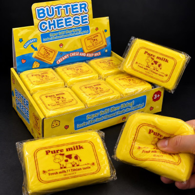 Сквиши-антистресс «Масло в упаковке» Butter Cheese Сквиши-антистресс «Масло в упаковке» Butter Cheese