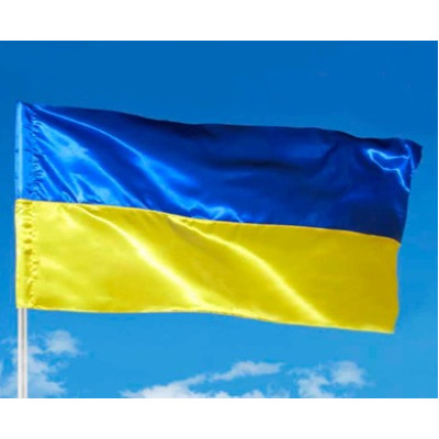 Прапор поліестер Украіна 140cm*90 782008