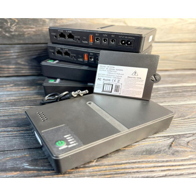 Power Bank 18W для роутера (Mini UPS 5V / 9V / 12V)